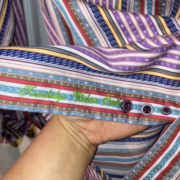 Robert Graham Long Sleeve Button Up SZ 2XL - Picture 9 of 12